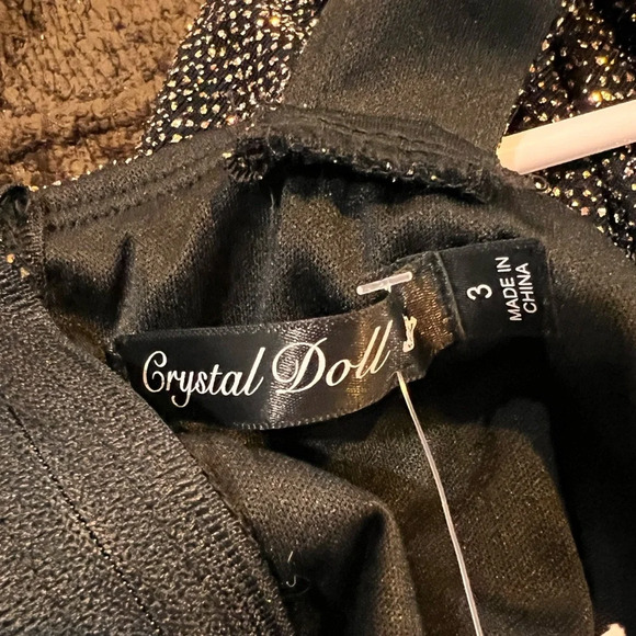 FINAL PRICE NWT Crystal Doll Sparkly Dress - Picture 5 of 5